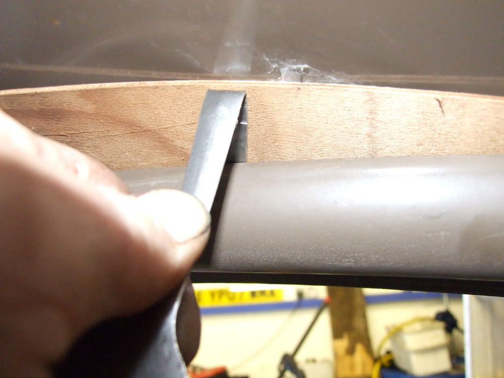 Headlining front plywood removal Morris Minor Owners